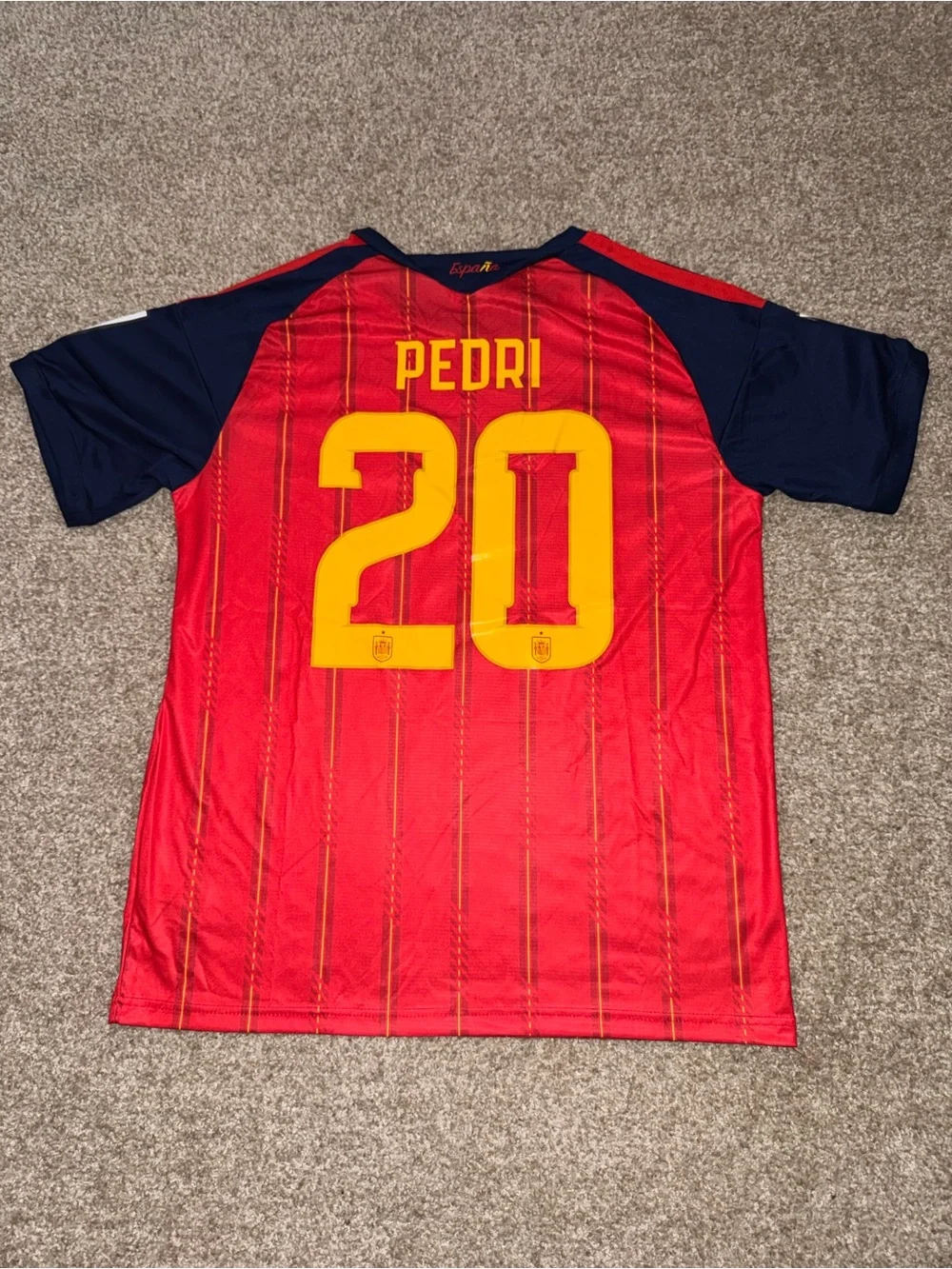 Adidas Spain 2026 Pedri #20 Men’s Home Soccer Jersey 🆕